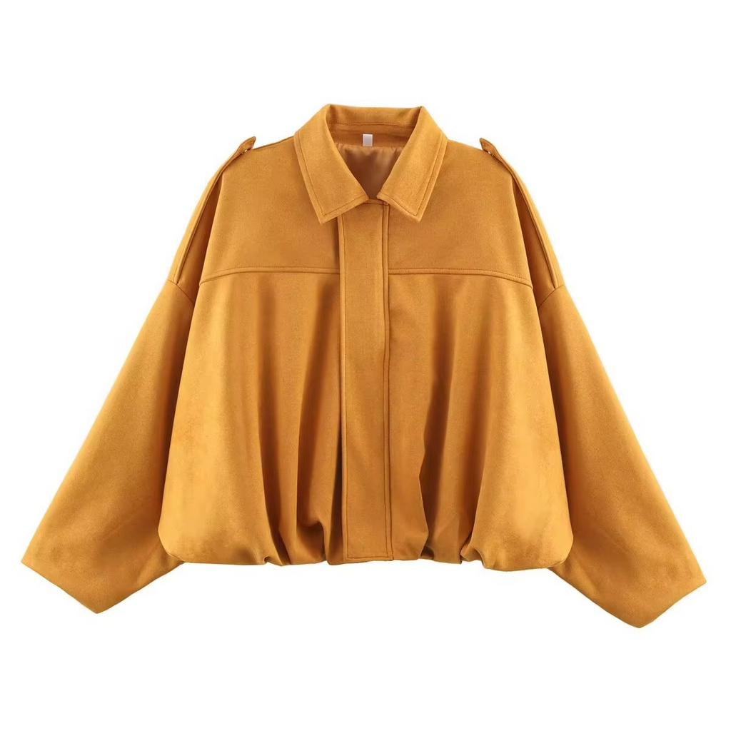 Ariana | Oversized Bomberjack – Cropped Jack