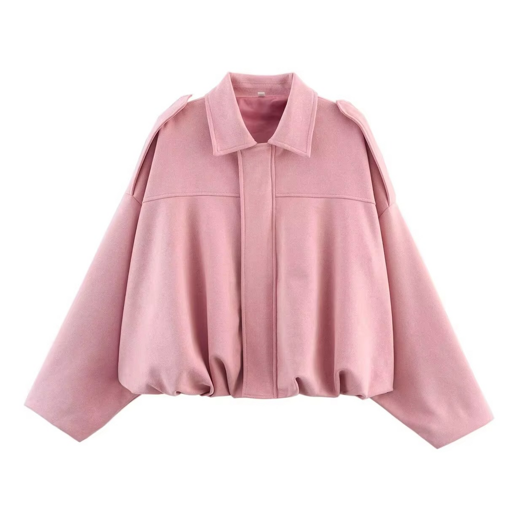 Ariana | Oversized Bomberjack – Cropped Jack
