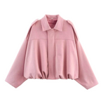 Ariana | Oversized Bomberjack – Cropped Jack