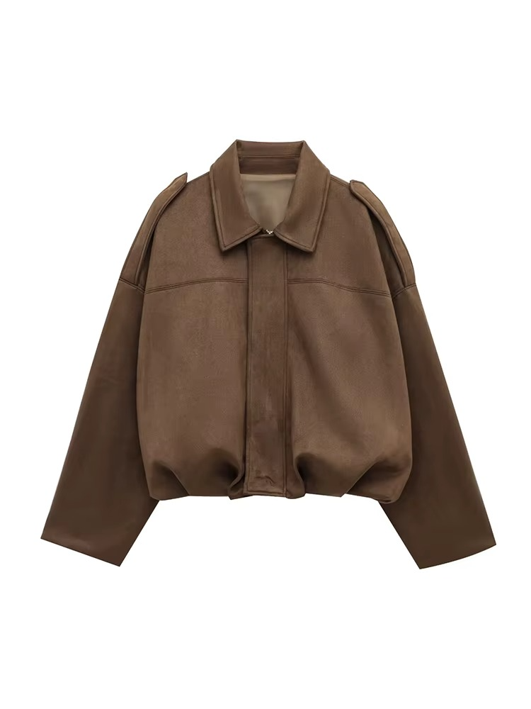 Ariana | Oversized Bomberjack – Cropped Jack