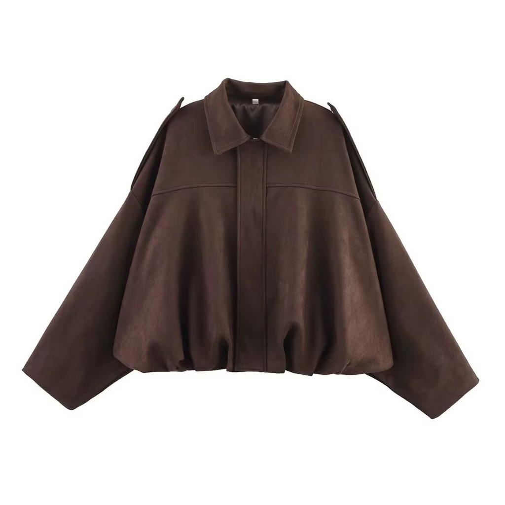 Ariana | Oversized Bomberjack – Cropped Jack
