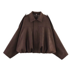 Ariana | Oversized Bomberjack – Cropped Jack