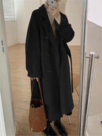 Ashleigh | Double-breasted lange jas – Trenchcoat