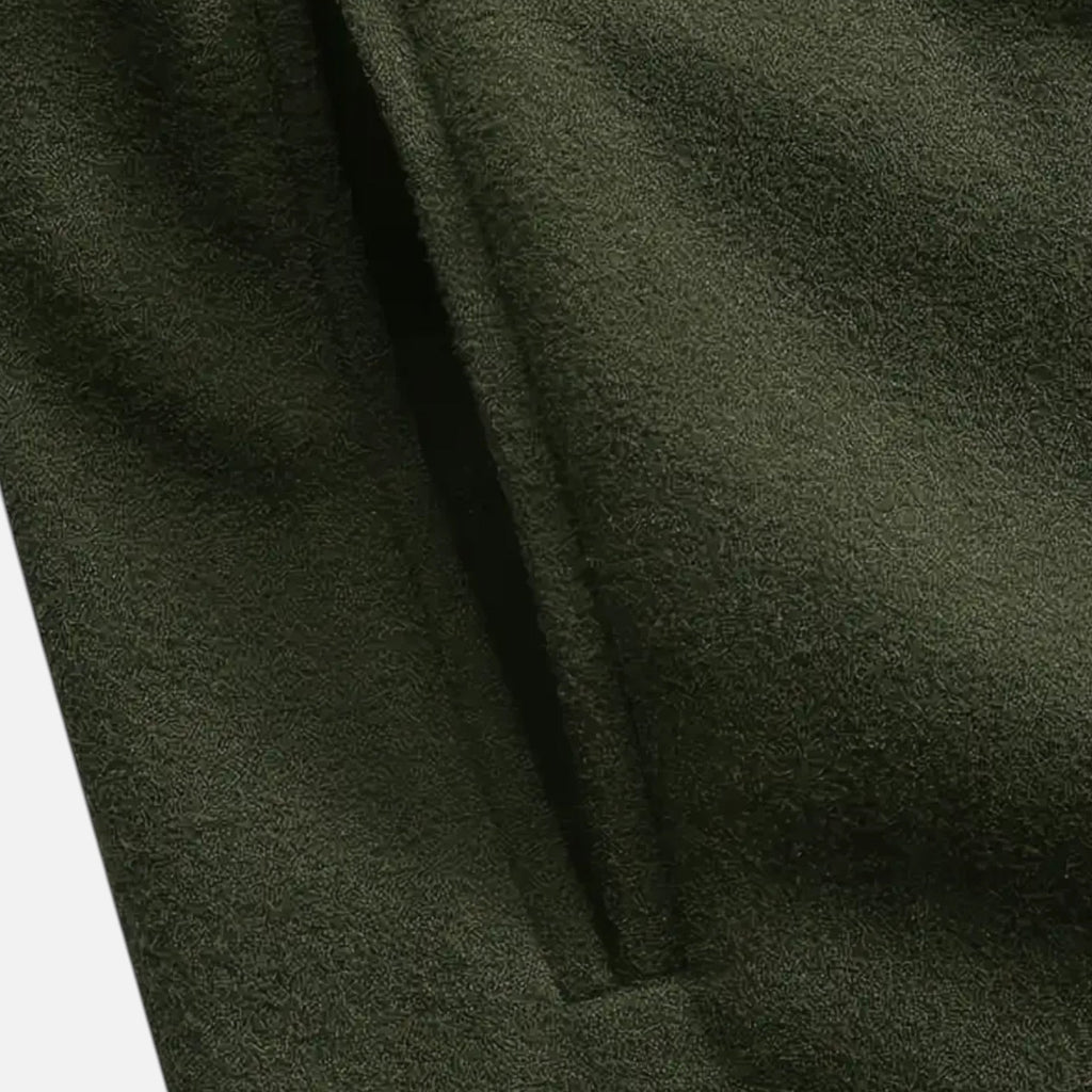 Brisel | Plus Size Overjas – Lange Wollen Jas met Revers