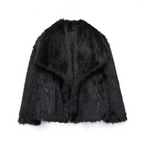Ferryhill | Faux Fur Jas – Jas met Revers