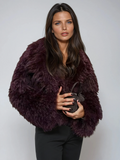 Fuzzlette | Korte jas van imitatiebont – Cropped jas