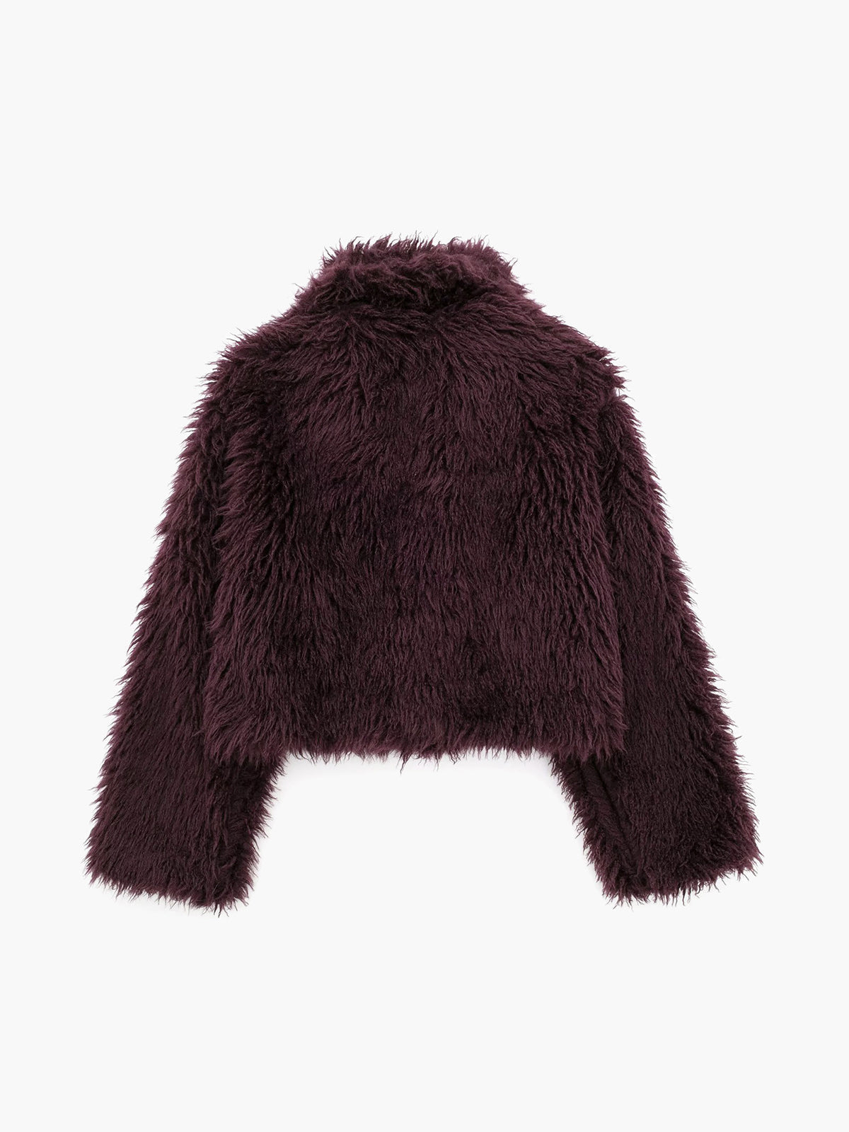 Fuzzlette | Korte jas van imitatiebont – Cropped jas