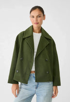 Harper | Double-Breasted Jasje – Cropped met Revers
