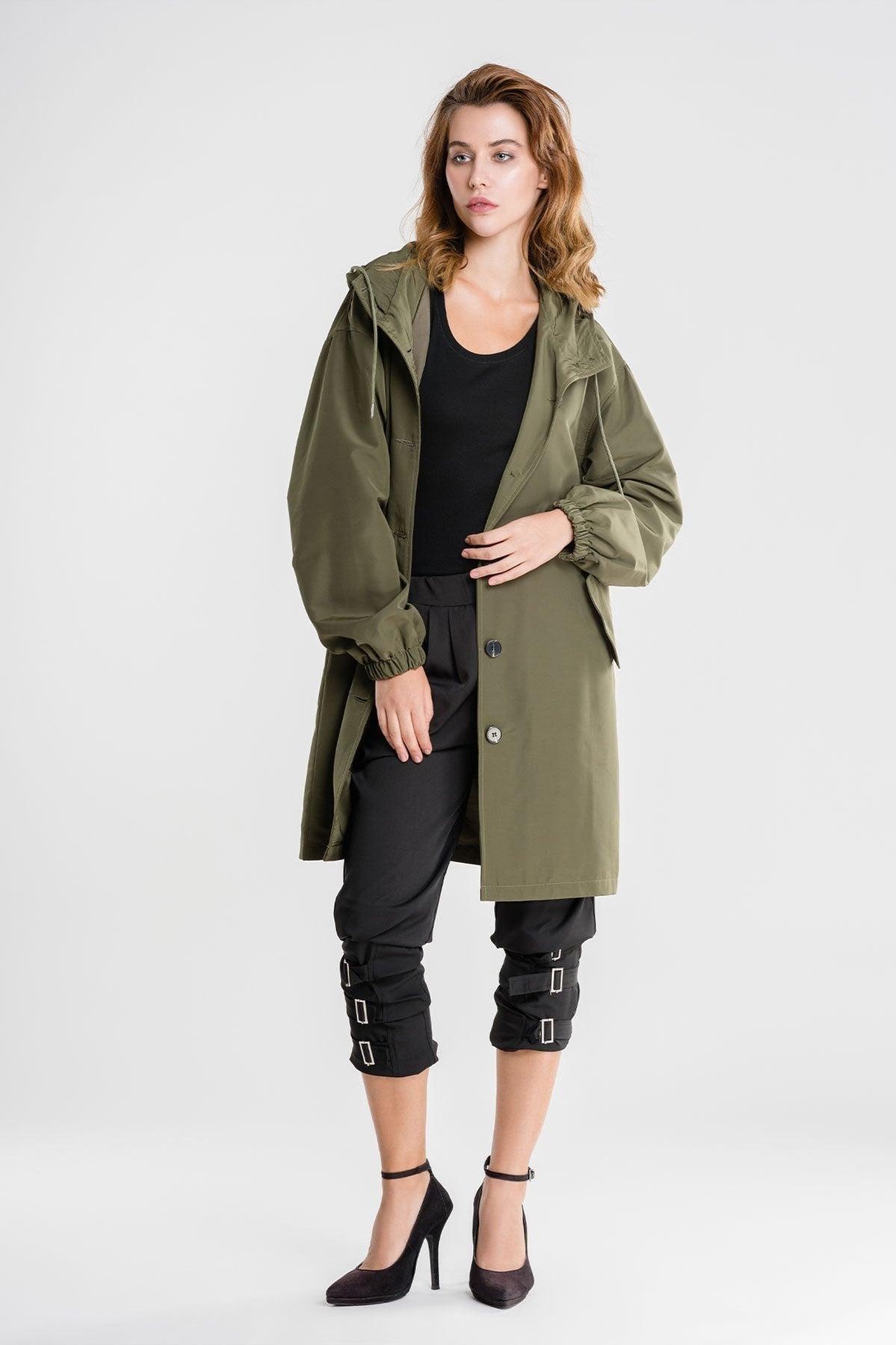 Stormleigh | Waterdicht Jack – Oversized Hoodie met Knopen