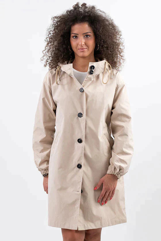 Stormleigh | Waterdicht Jack – Oversized Hoodie met Knopen
