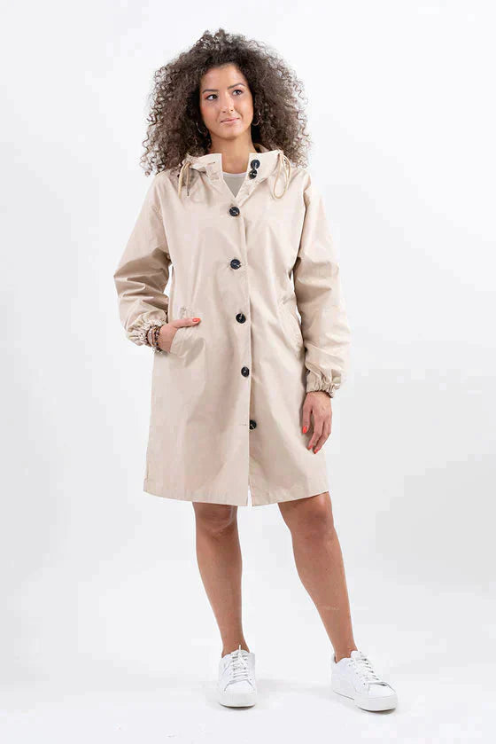 Stormleigh | Waterdicht Jack – Oversized Hoodie met Knopen