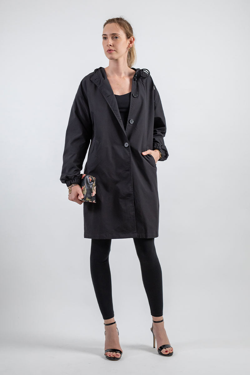 Stormleigh | Waterdicht Jack – Oversized Hoodie met Knopen