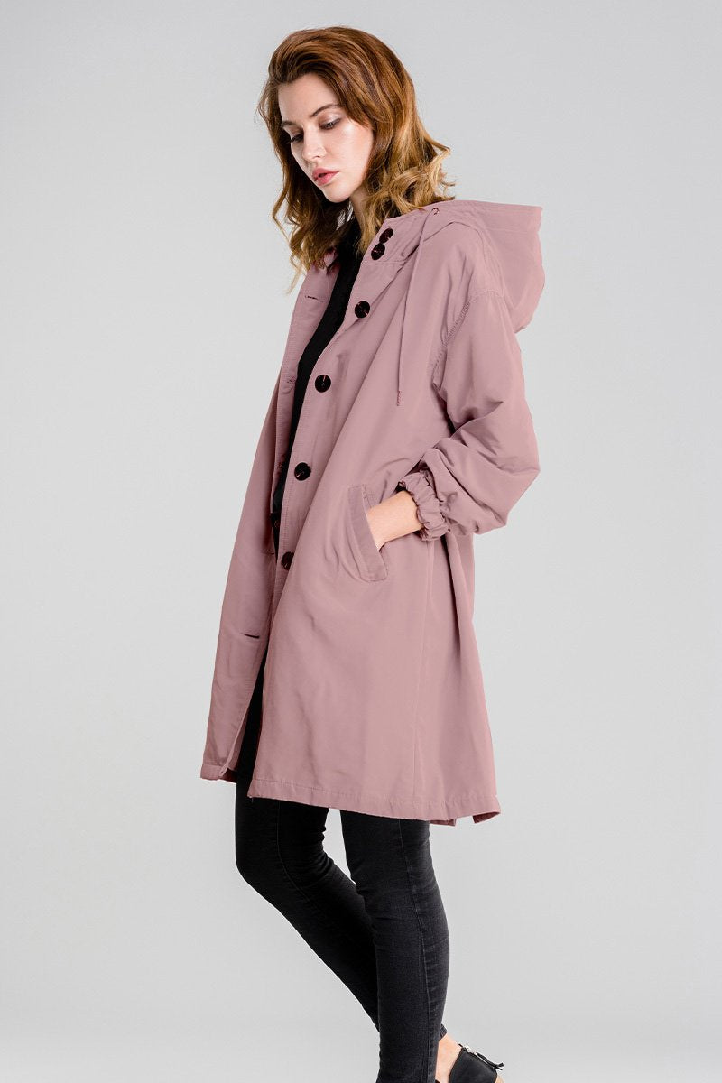 Stormleigh | Waterdicht Jack – Oversized Hoodie met Knopen