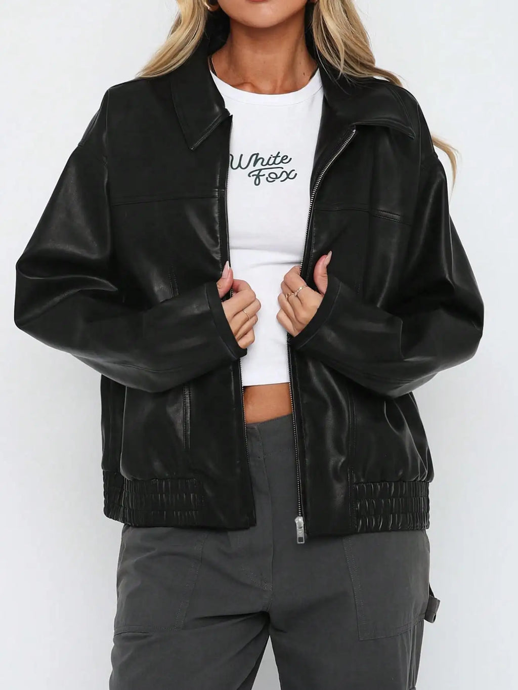 Zeptera | Faux Jack – Cropped Jasje met Rits